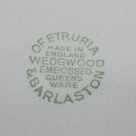 Queensware Blue Ashtray by Wedgwood of Etruria & Barlaston - Picture 10 of 11